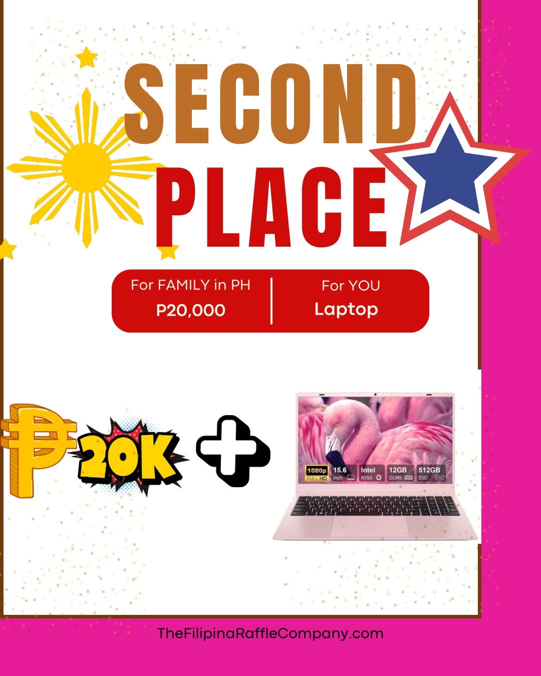 Runner-up Prize: 100kg rice + ₱10,000